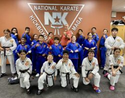 The Black Belt Candidates from Aurora, IL National Karate