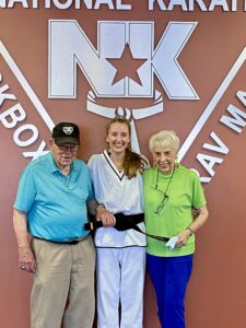 Ms. Choice with her Grandparents